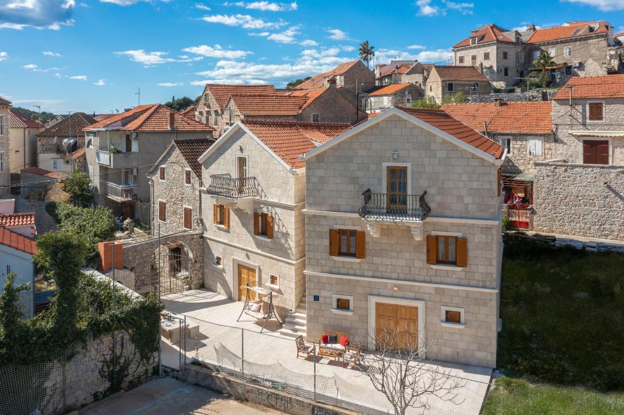 Luxury Stone Villa Nevija 2022 Private Villa Milna  Luaran gambar