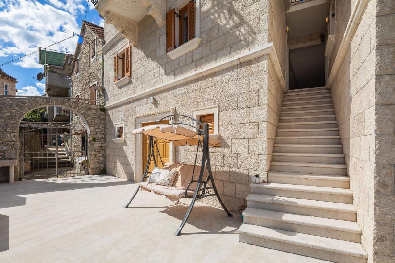 Luxury Stone Villa Nevija 2022 Private Villa Milna  Luaran gambar