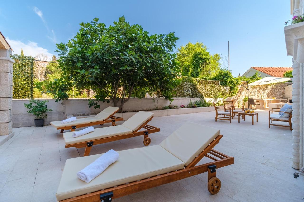 Luxury Stone Villa Nevija 2022 Private Villa Milna  Luaran gambar