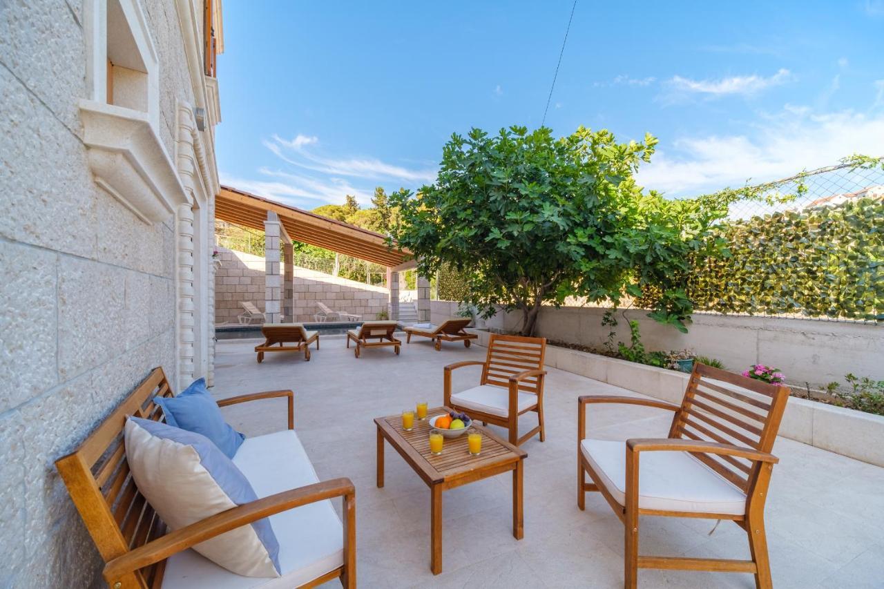 Luxury Stone Villa Nevija 2022 Private Villa Milna  Luaran gambar