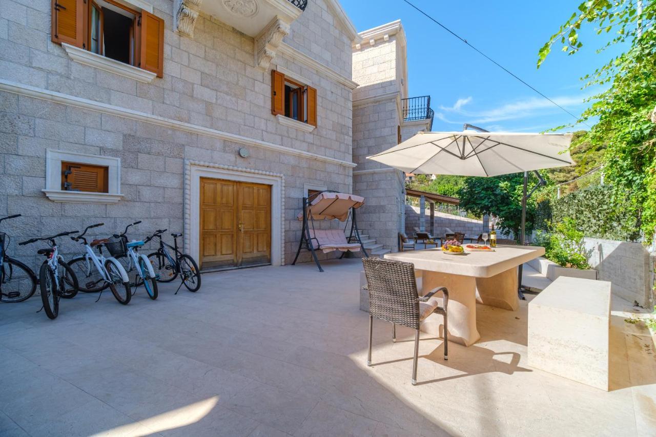 Luxury Stone Villa Nevija 2022 Private Villa Milna  Luaran gambar