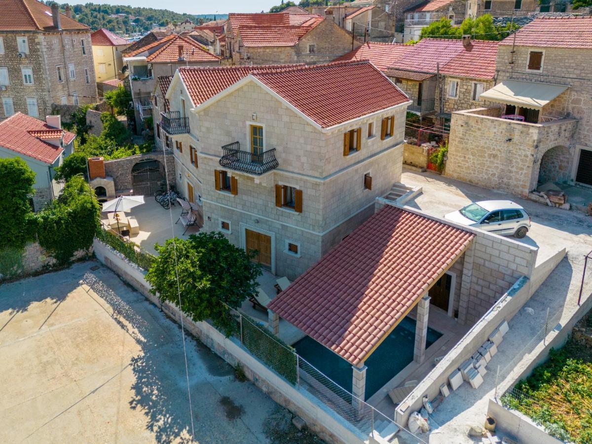 Luxury Stone Villa Nevija 2022 Private Villa Milna  Luaran gambar